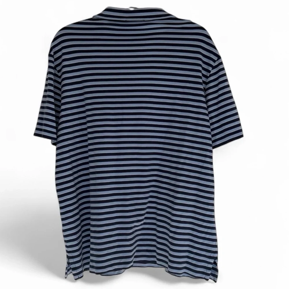 Polo Ralph Lauren Striped Polo Navy Blue XL